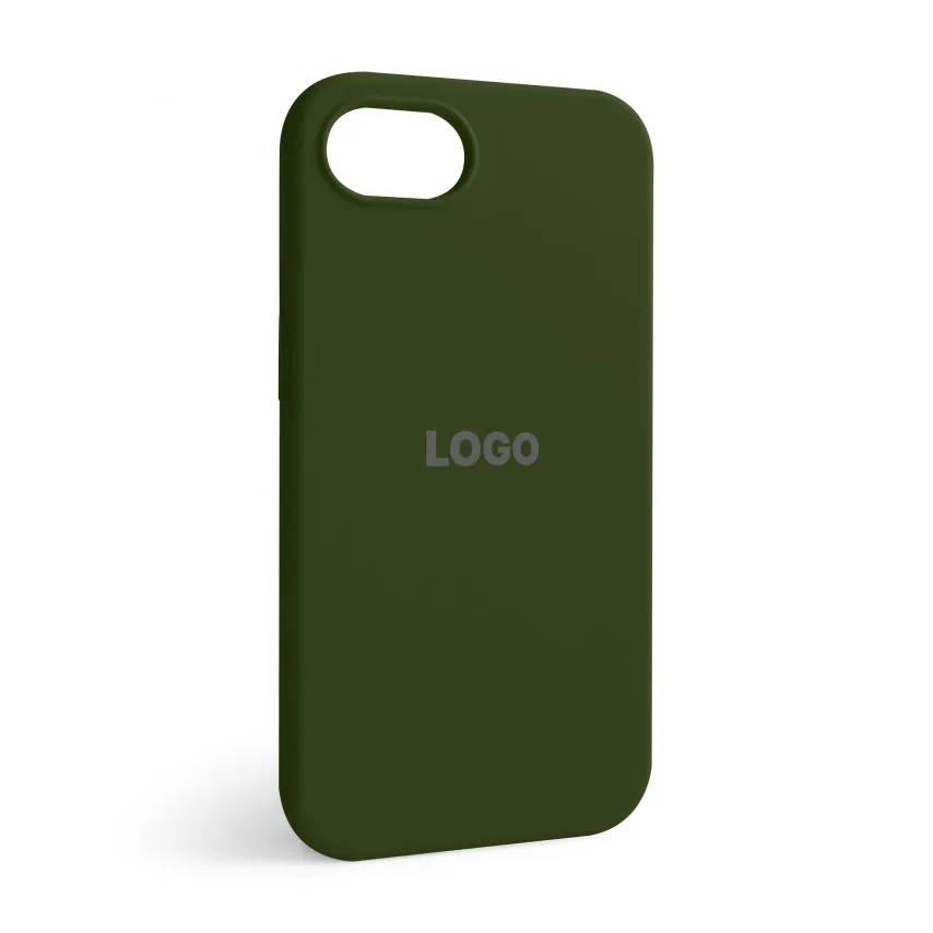 Чохол Silicone Case для Apple iPhone зелений 16e