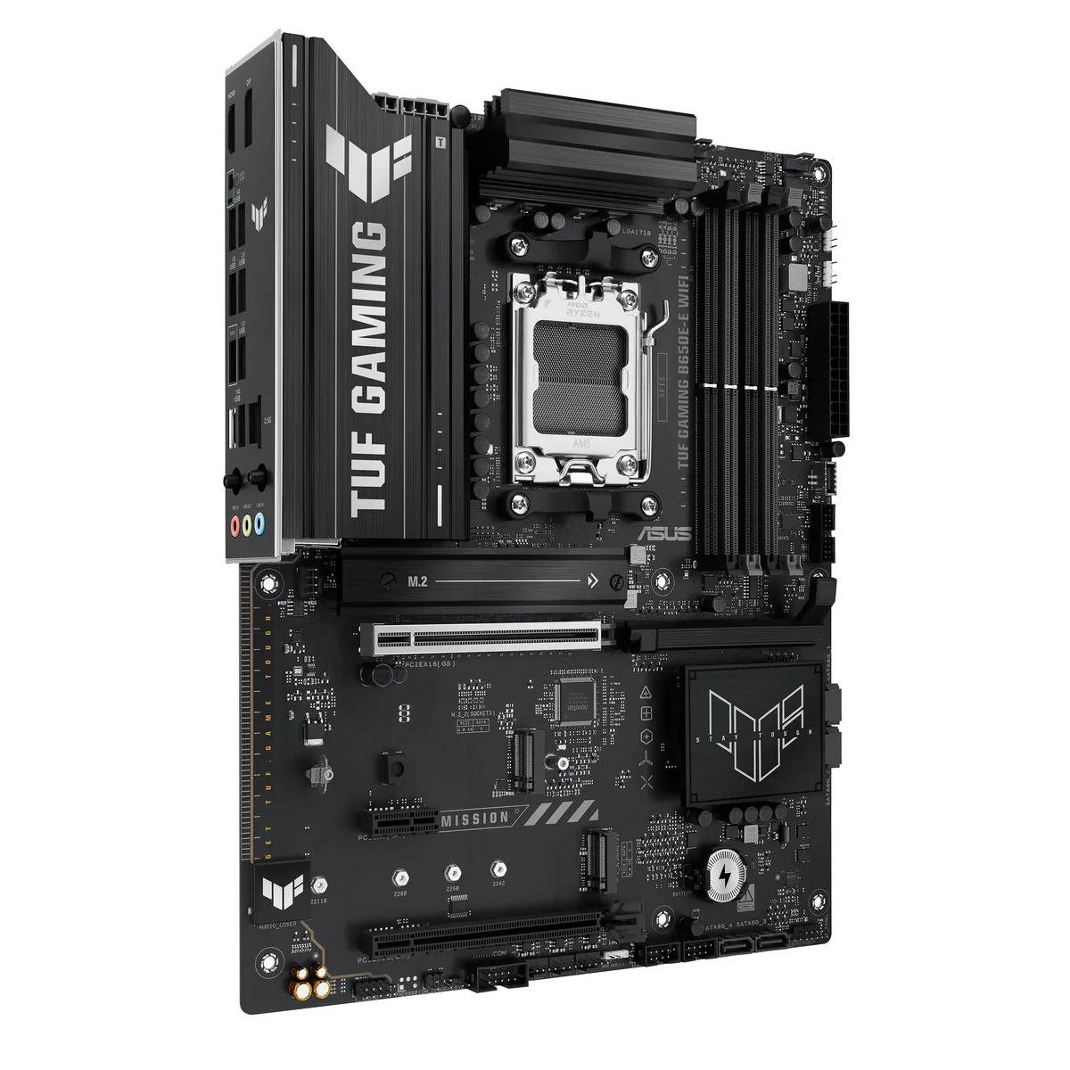 Материнcька плата ASUS TUF GAMING B650E-E WIFI sAM5 B650 4xDDR5 M.2 HDMI DP Wi-Fi BT ATX