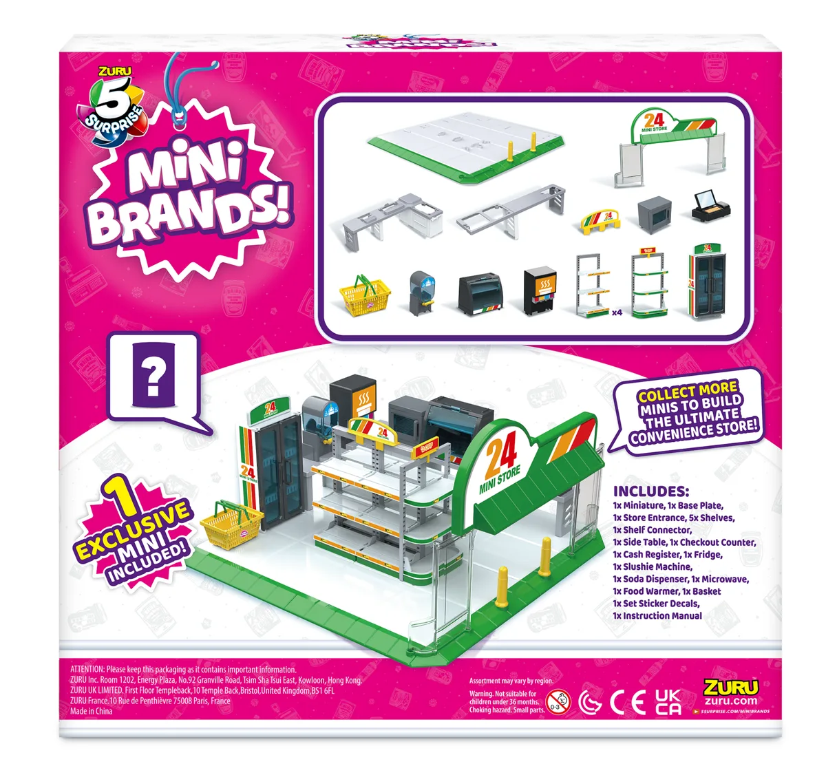 Ігровий набір Zuru Mini Brands Магазин 320х80х300 мм Пластик