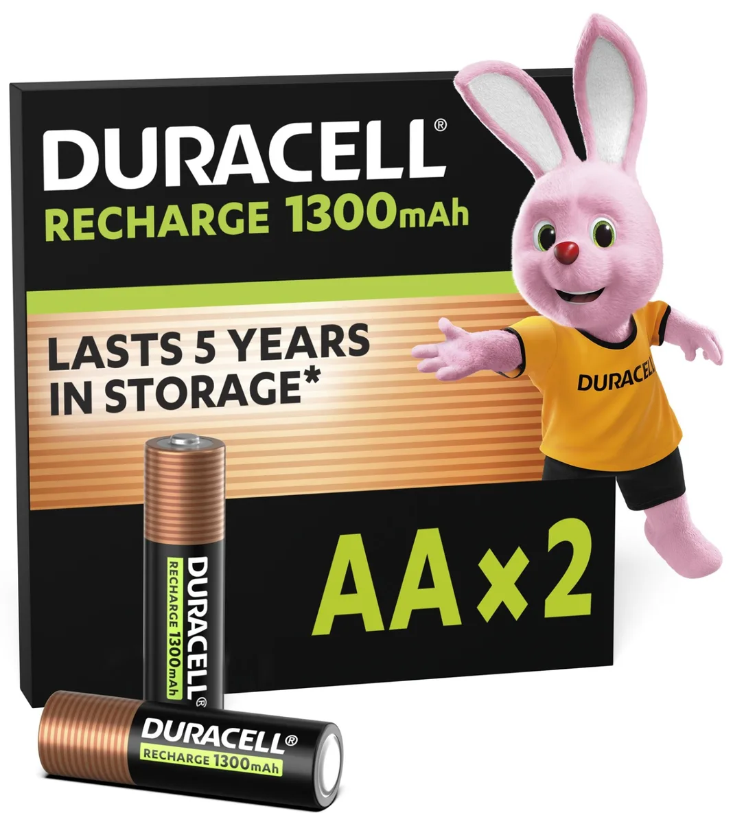 Акумулятори Duracell NiMH AA 1300 mAh 2 шт