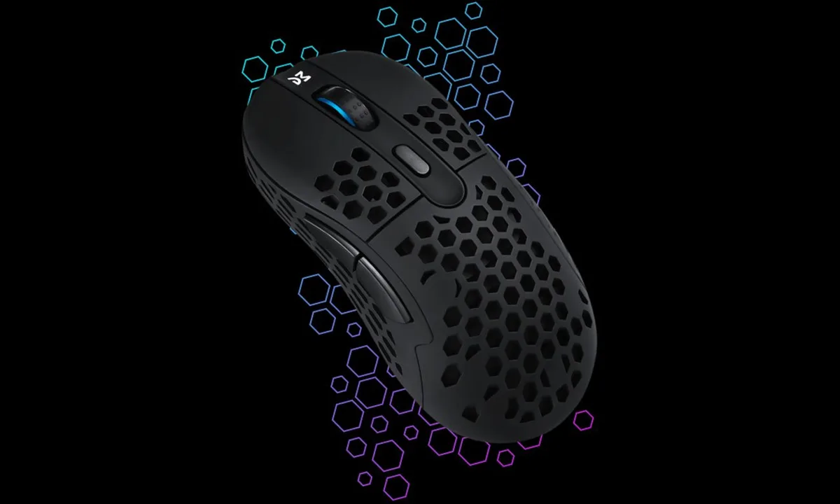 Миша ігрова Dream Machines DM6 HOLEY Trio Wireless Black