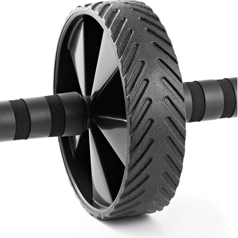 Колесо для преса Active Point PP-4344 PP TPR 18 см Чорне