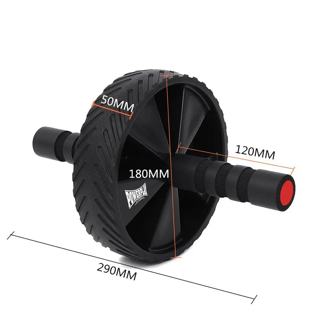 Колесо для преса Active Point PP-4344 PP TPR 18 см Чорне