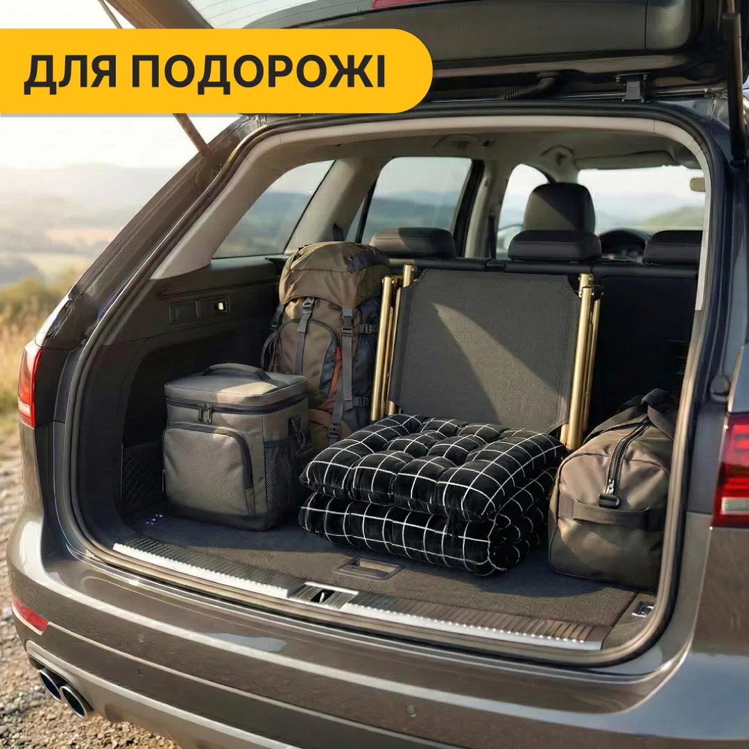 Розкладне ліжко LEOBRO сталевий трубка 193х68 см темно-сіре