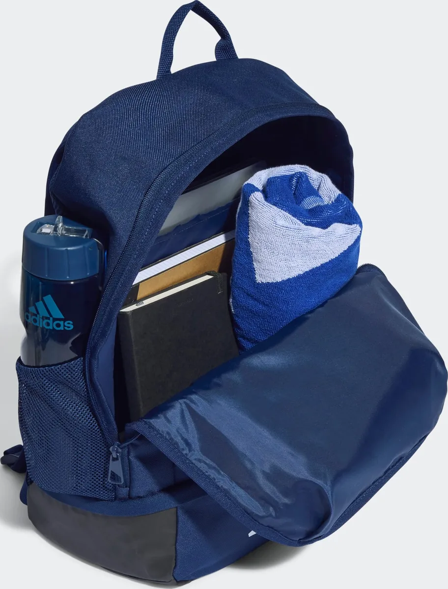 Рюкзак Adidas поліестер L синій 50x30x19 см