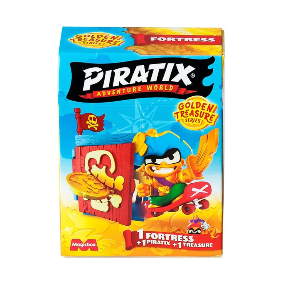 Дитячий ігровий набір Piratix пластик 6 см Фортеця кольорова