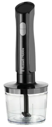 Занурювальний блендер Russell Hobbs 500 Вт 2 швидкості нержавіюча сталь 41 см чорний