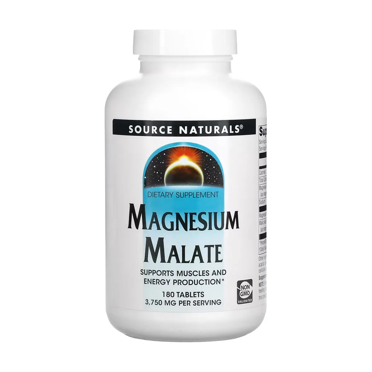 Малат магнію Source Naturals 1250 мг 180 таблеток