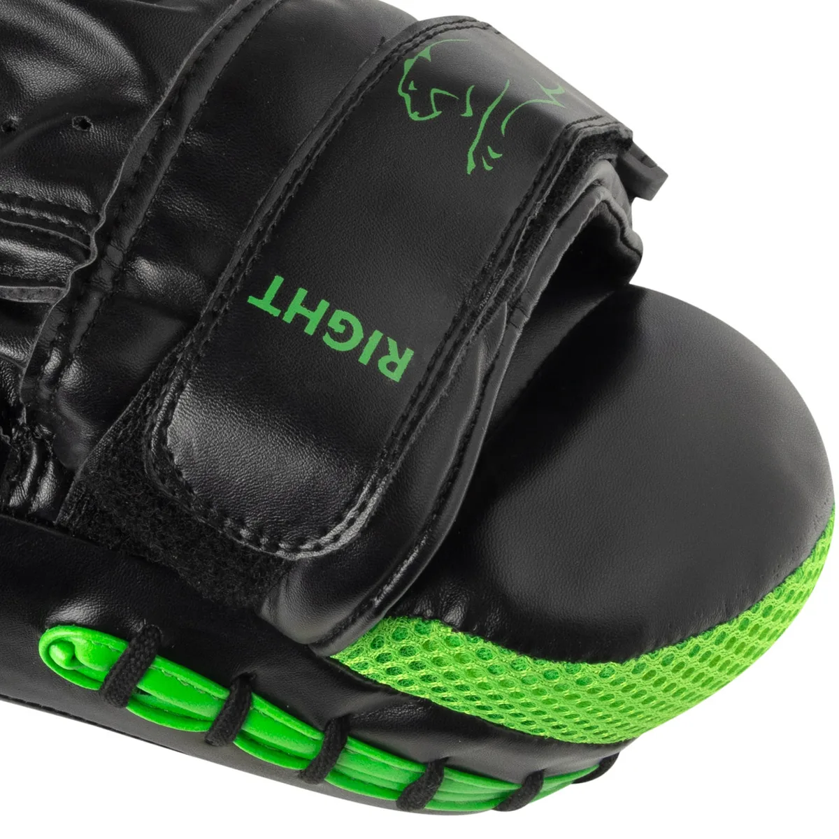 Боксерские лапы Active Point PU 22х19 см Черно-Зеленые