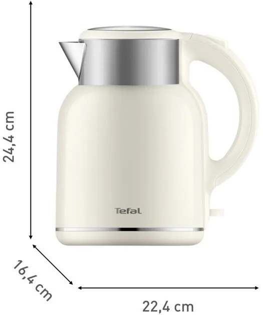Электрочайник Tefal Пластик 1,9 л Слоновая кость