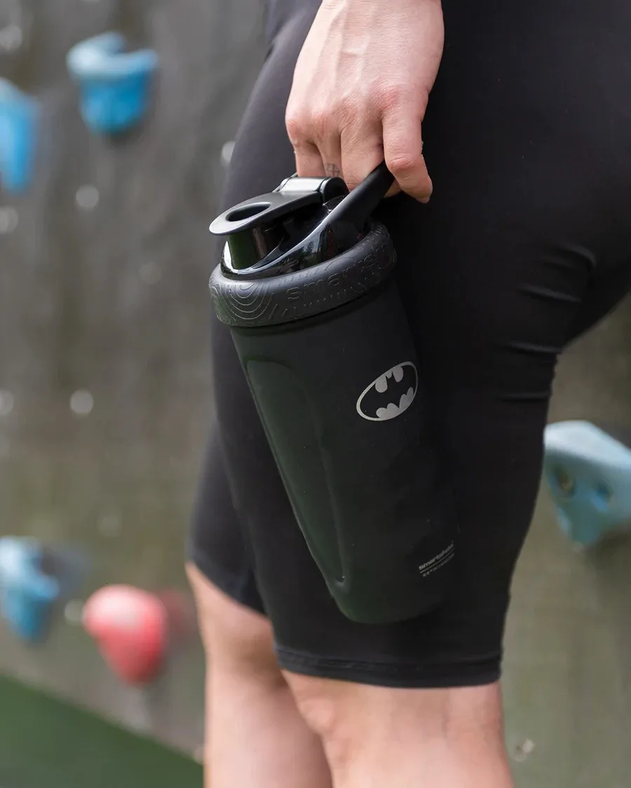 Шейкер спортивний SmartShake нержавіюча сталь 900 мл чорний
