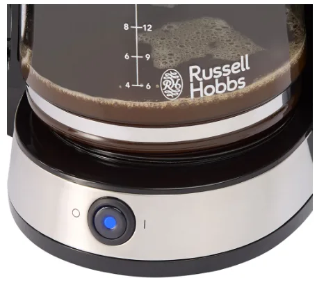 Кавоварка Russell Hobbs Крапельна 1,25 л Чорна