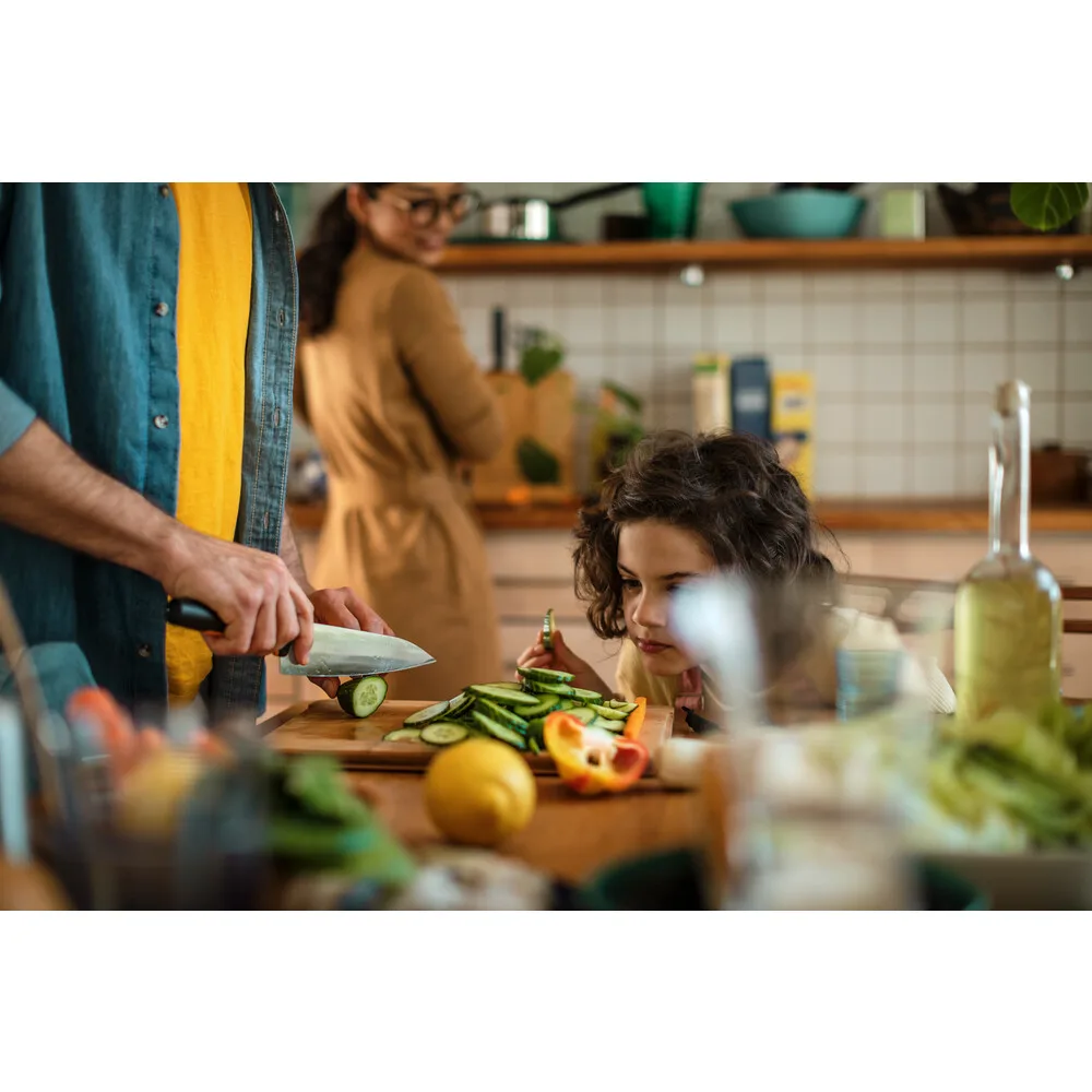 Кухонный нож для шеф-повара Fiskars Functional Form, большой, 199 см, из нержавеющей стали, пластиковой ручкой, черного цвета