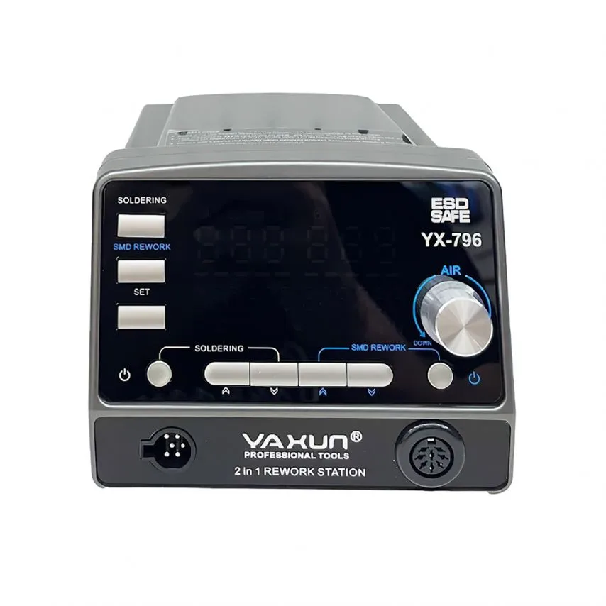 Паяльна станція Yaxun 460W 200-450°C фен 100-500°C 120 л/хв