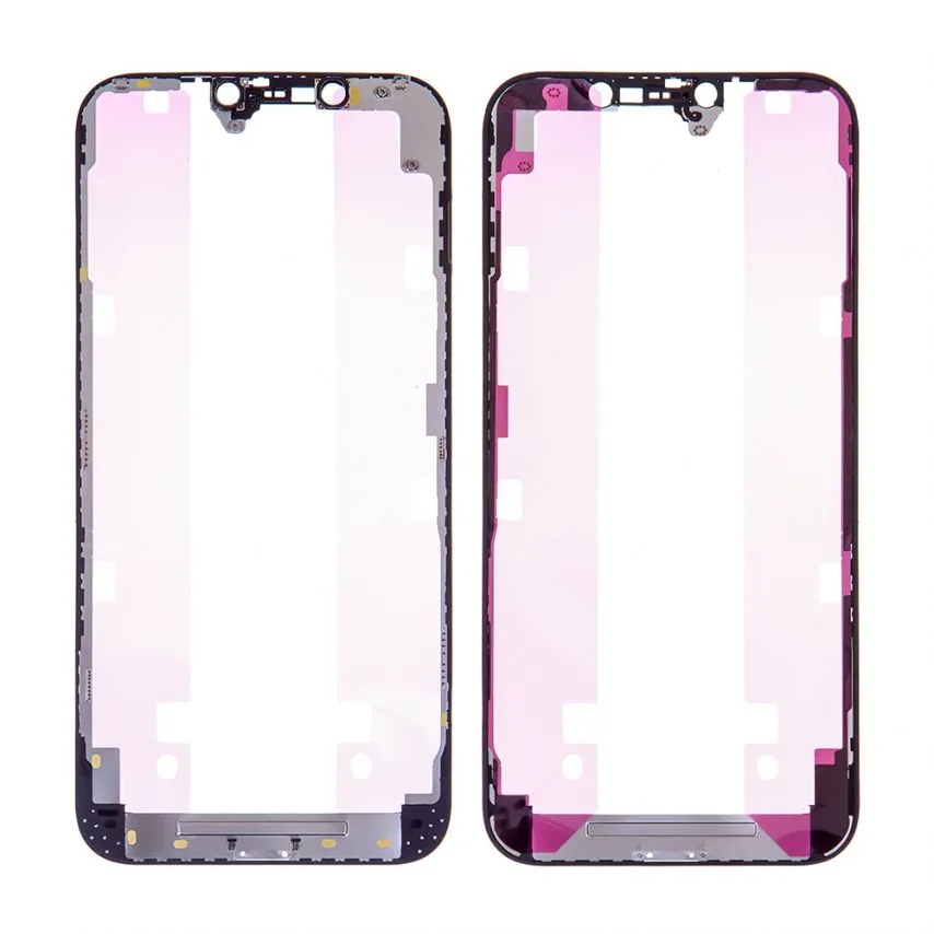 Рамка дисплея для Apple чорна High Quality 12 Pro Max зі скотчем