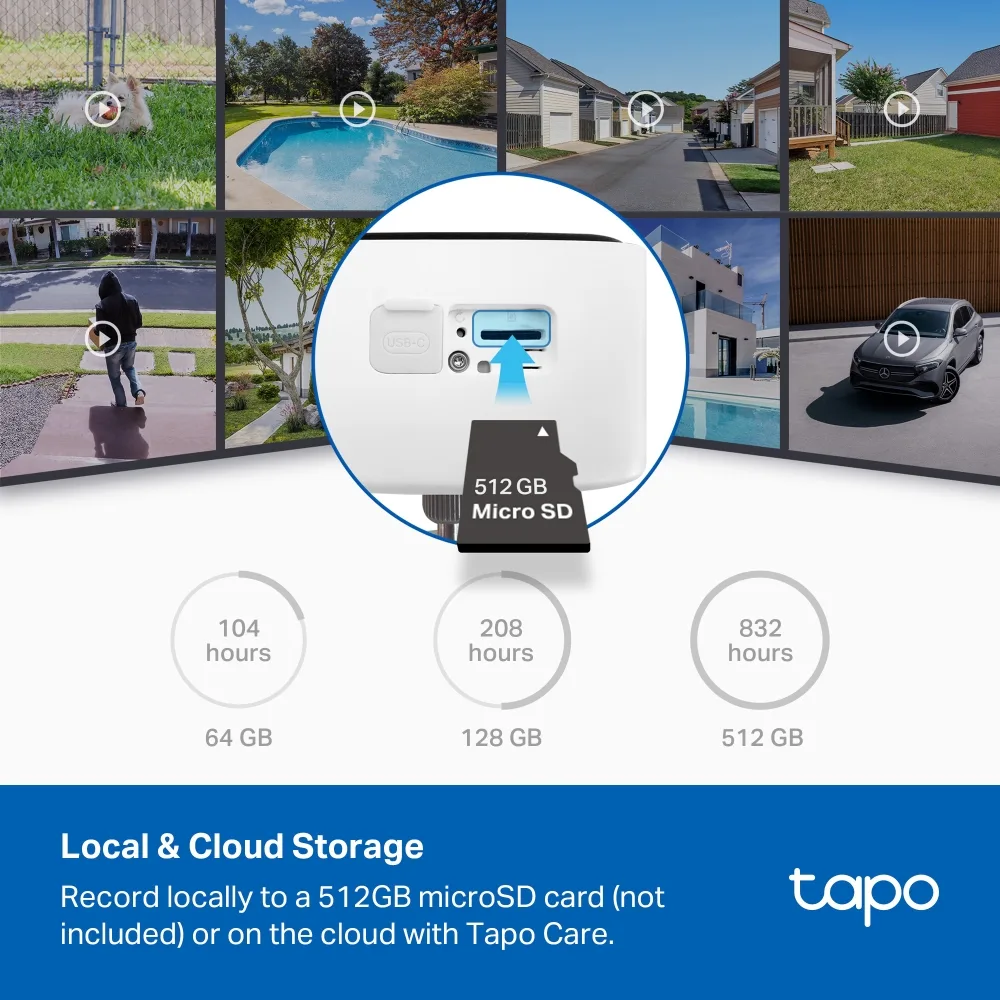 IP-камера TP-LINK Tapo C400 FHD N300 внешняя