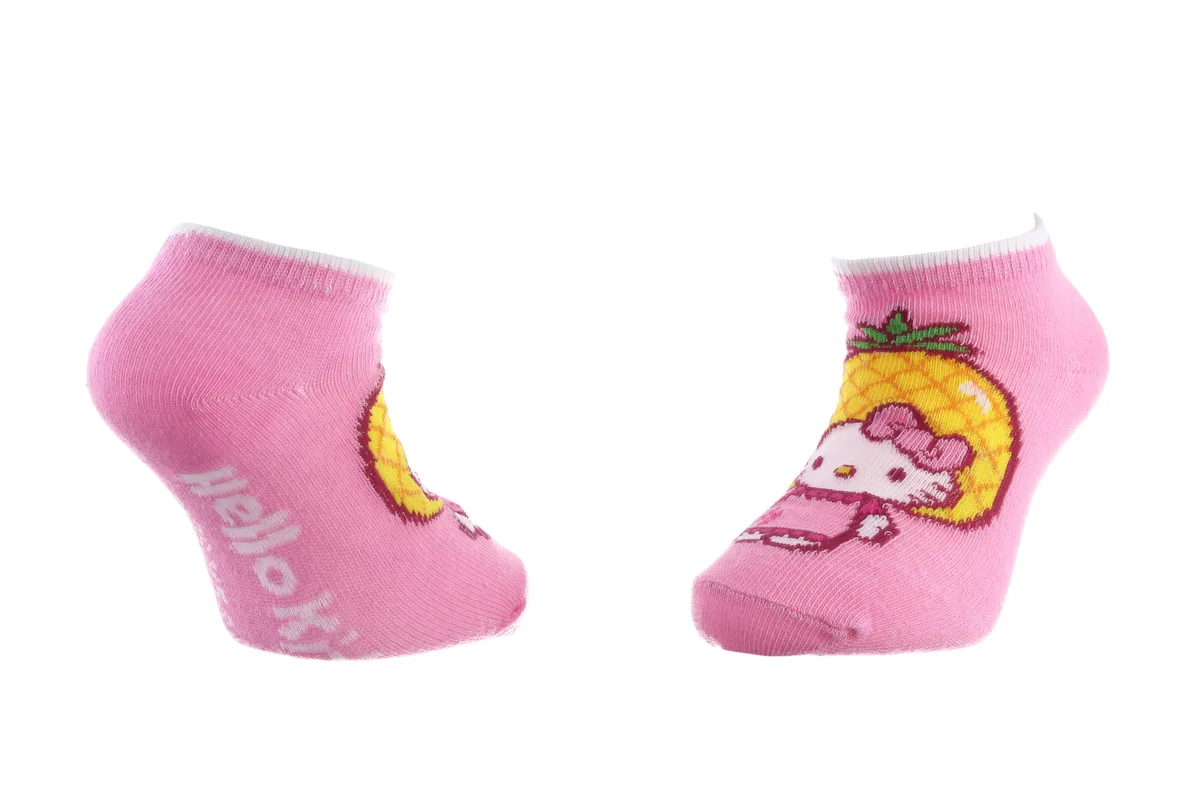 Шкарпетки HELLO KITTY 57% бавовна 31-34 рожеві