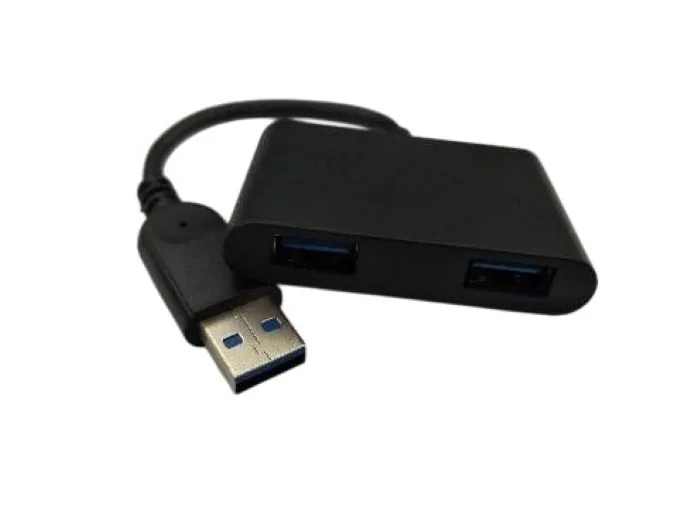 Хаб DIGITUS USB-A 2 порти чорний