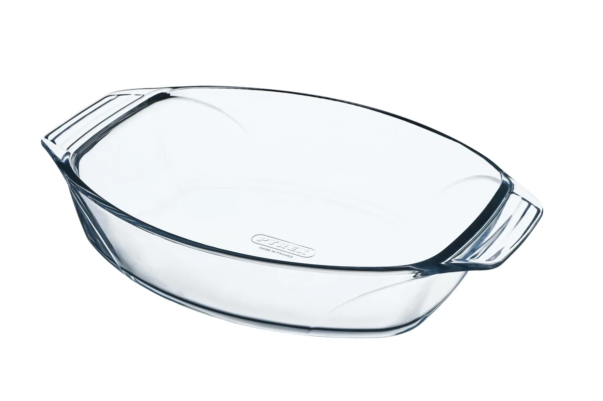 Форма для запікання Pyrex боросилікатне скло 35х24х7 см овальна
