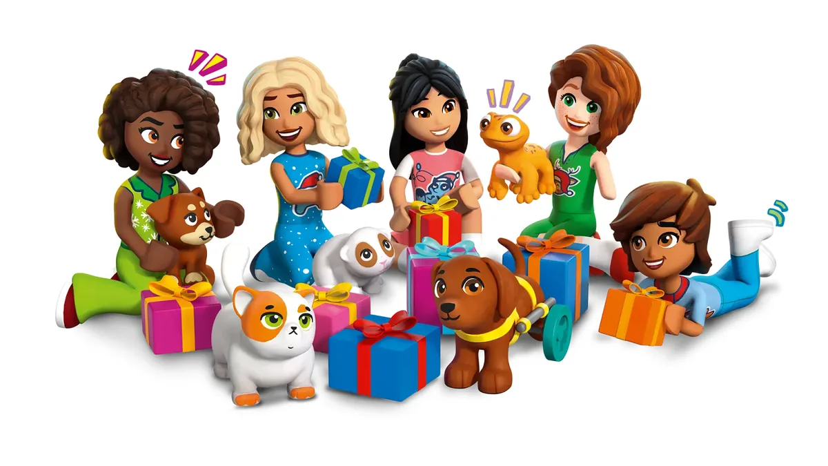 Конструктор LEGO Advent Friends 2025