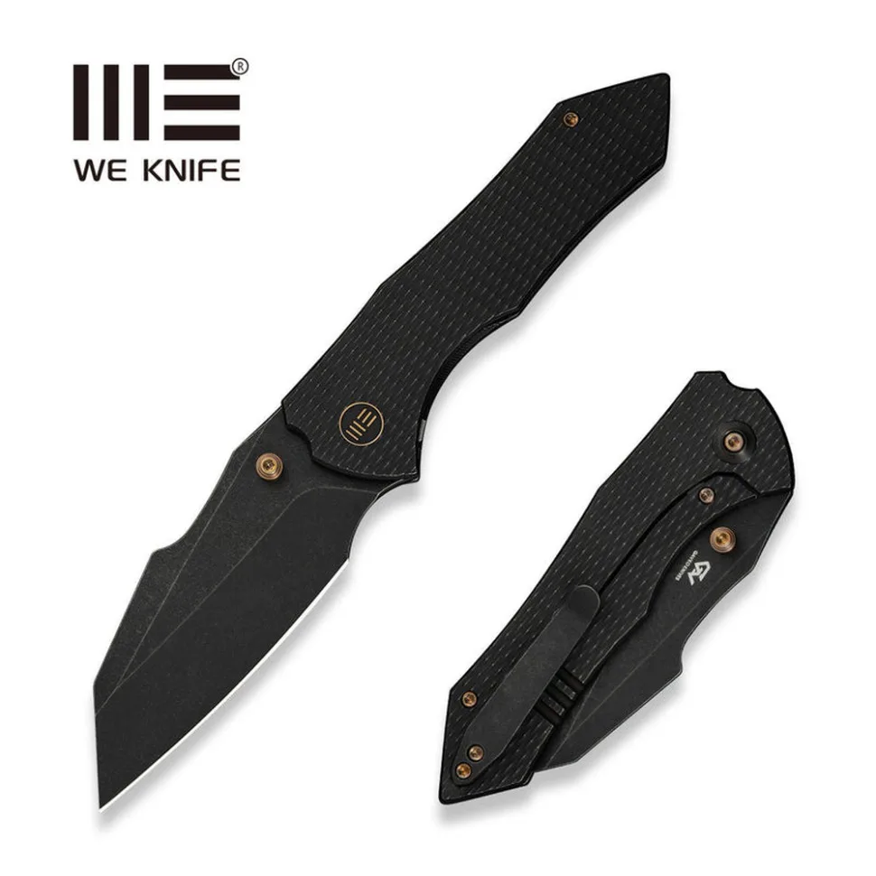 Складаний ніж Weknife CPM 20CV 207 мм Чорний Титан