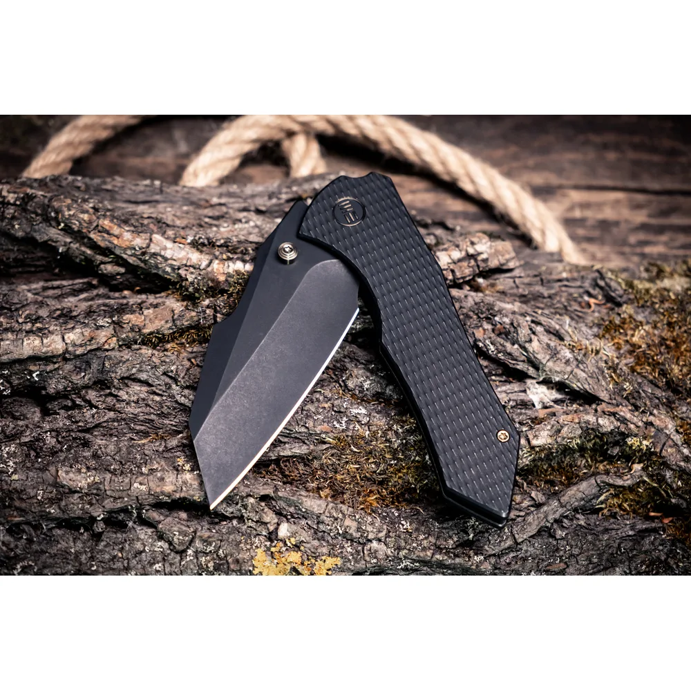 Складаний ніж Weknife CPM 20CV 207 мм Чорний Титан