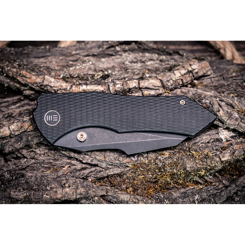 Складаний ніж Weknife CPM 20CV 207 мм Чорний Титан