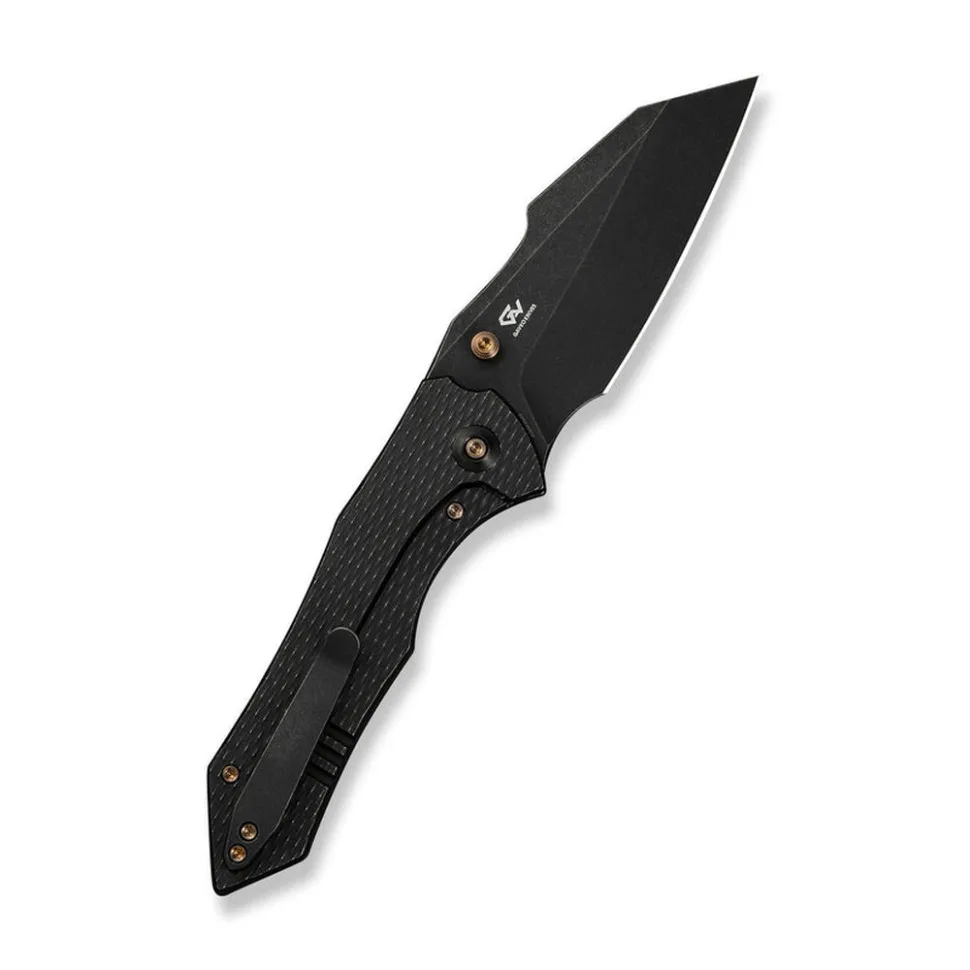 Складаний ніж Weknife CPM 20CV 207 мм Чорний Титан