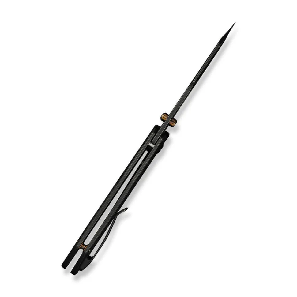Складаний ніж Weknife CPM 20CV 207 мм Чорний Титан