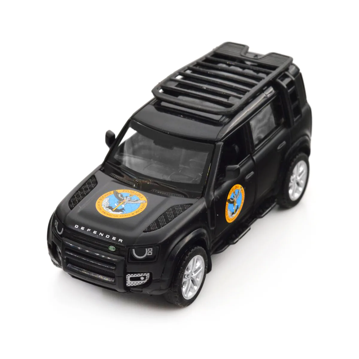 Автомодель TechnoDrive металл 1 43 Шевроны Героев зеленая