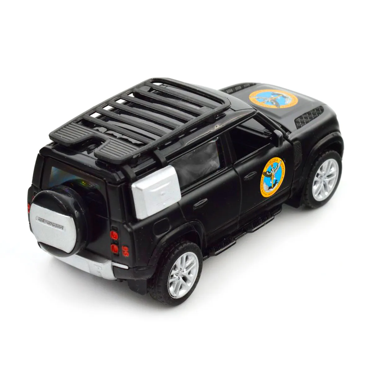 Автомодель TechnoDrive металл 1 43 Шевроны Героев зеленая