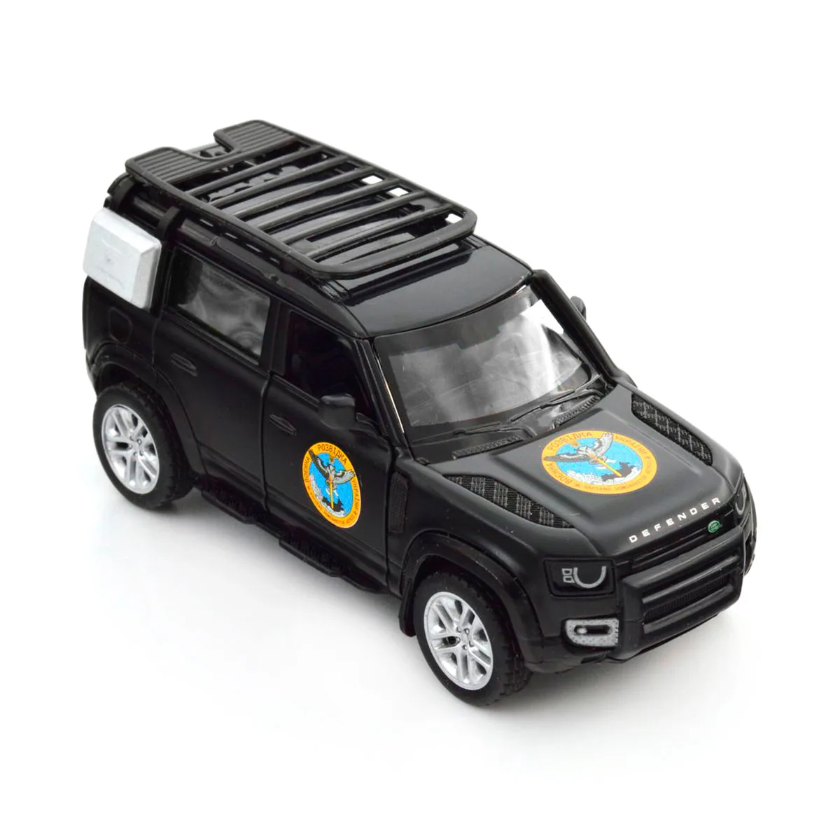 Автомодель TechnoDrive металл 1 43 Шевроны Героев зеленая