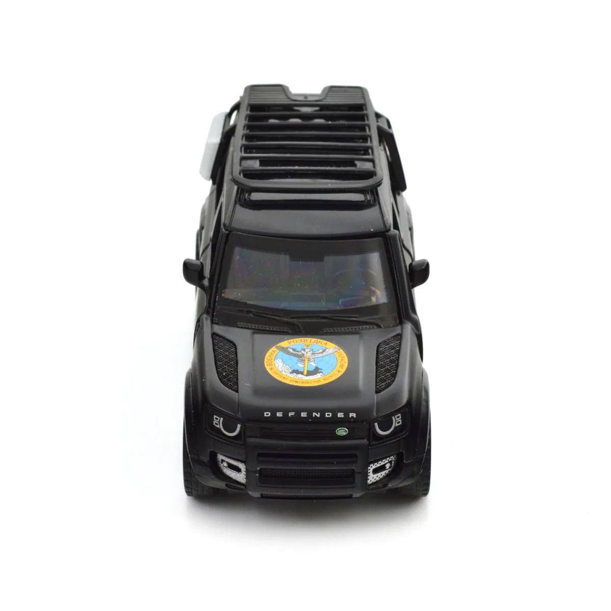 Автомодель TechnoDrive металл 1 43 Шевроны Героев зеленая