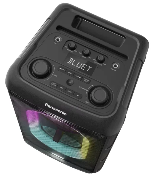 Мінісистема Panasonic 300 Вт чорна Bluetooth USB AUX