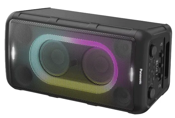 Мінісистема Panasonic 300 Вт чорна Bluetooth USB AUX
