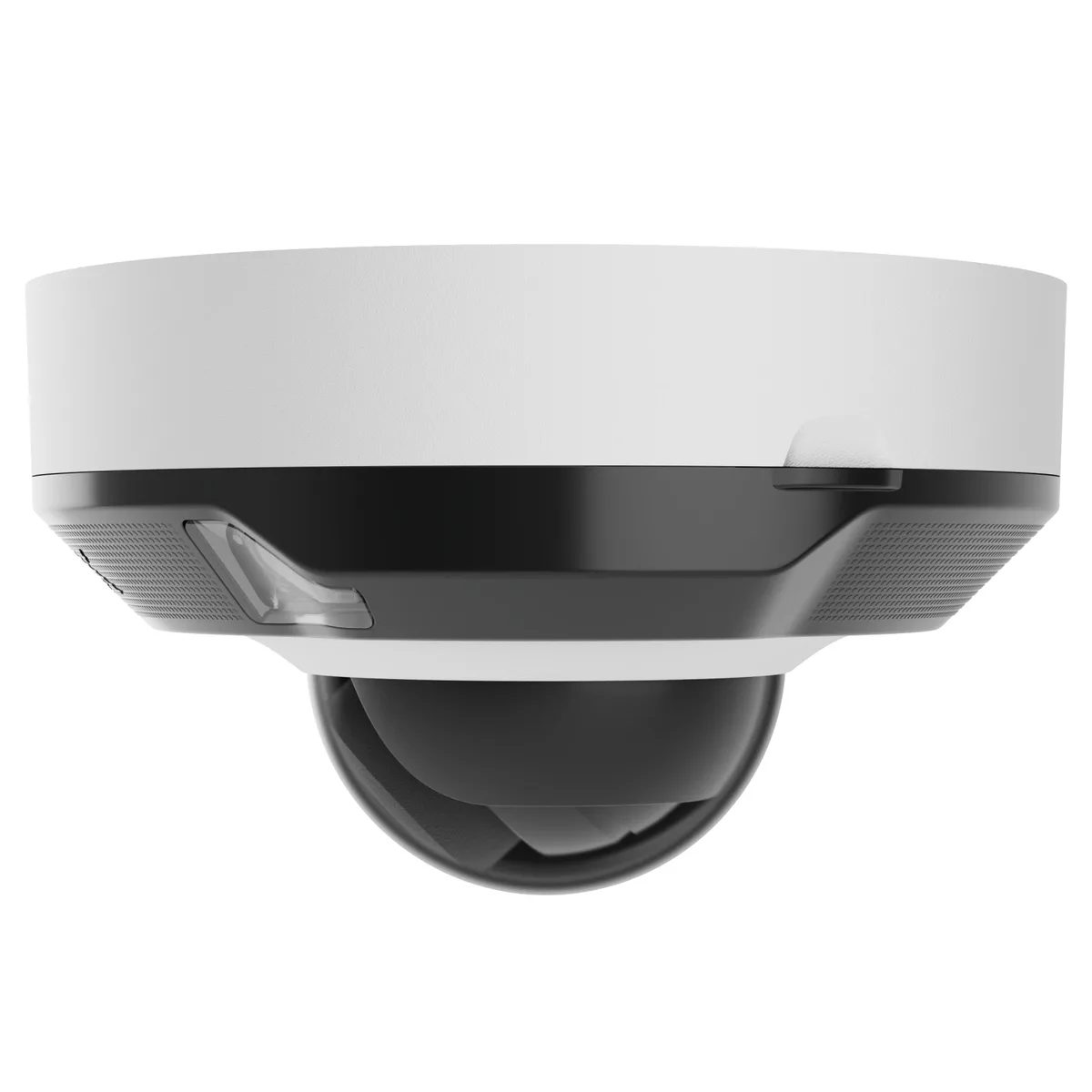 IP-Камера дротова Ajax DomeCam Mini HL white, 5мп, 4мм, гібридне підсвічування IR 15м, білий Led 15м, Poe, True WDR, IP 65, ІЧ 15м, аудіо, кут огляду 75° до 85°, міні купольна, біла
