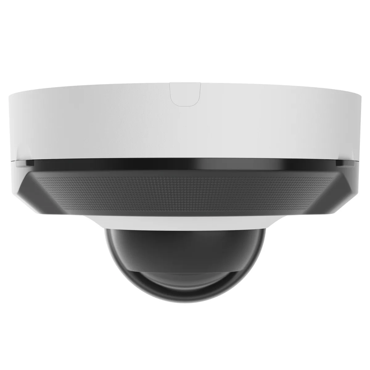 IP-Камера дротова Ajax DomeCam Mini HL white, 5мп, 4мм, гібридне підсвічування IR 15м, білий Led 15м, Poe, True WDR, IP 65, ІЧ 15м, аудіо, кут огляду 75° до 85°, міні купольна, біла