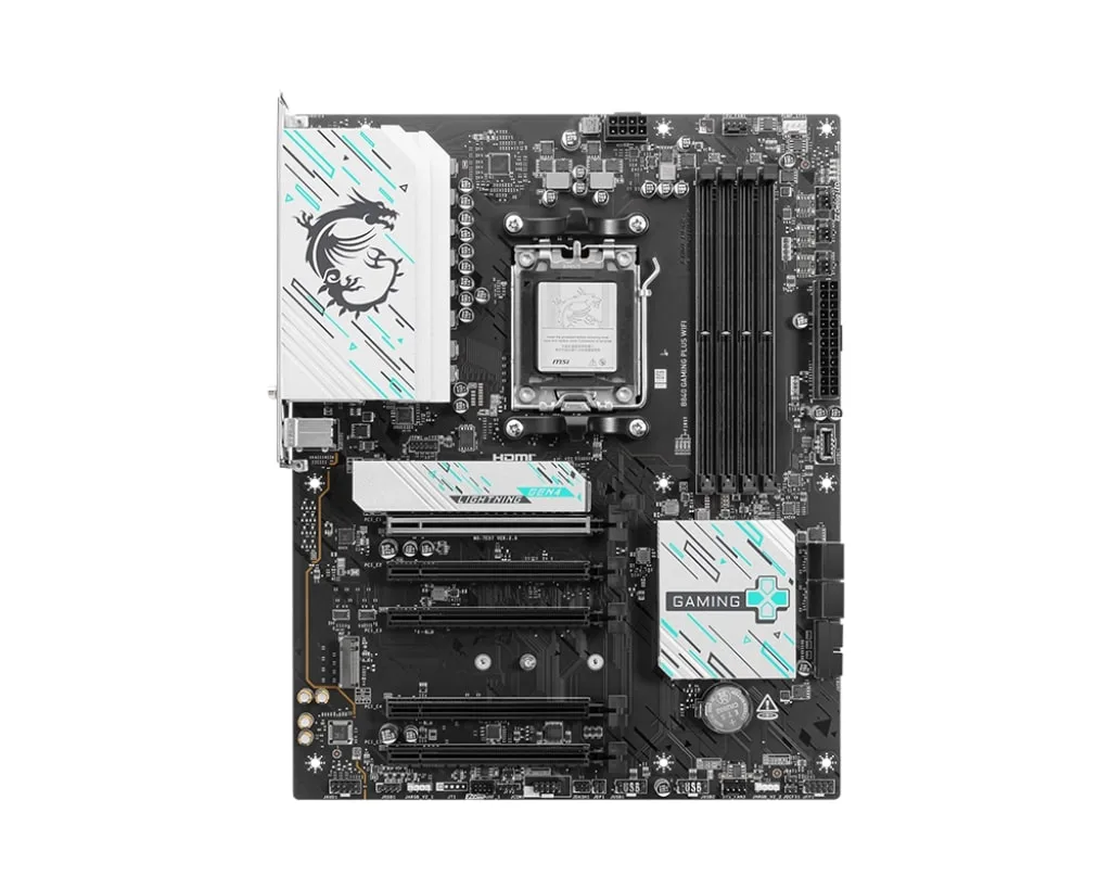 Материнська плата MSI B840 GAMING WIFI AM5 ATX 4xDDR5 Wi-Fi 7 2.5G LAN 7.1 звук