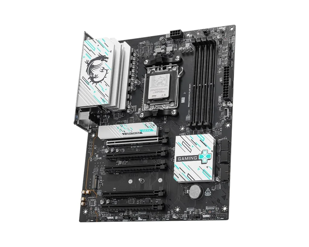 Материнська плата MSI B840 GAMING WIFI AM5 ATX 4xDDR5 Wi-Fi 7 2.5G LAN 7.1 звук