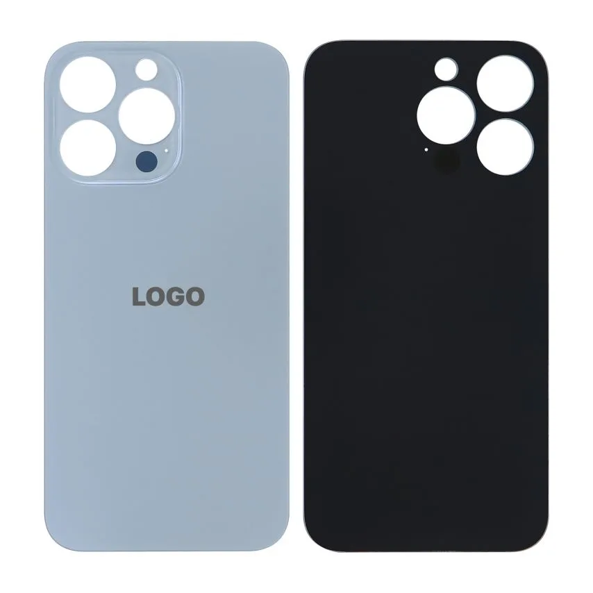 Задня кришка Apple iPhone Original Quality 13 Pro синий велкий виріз під камеру