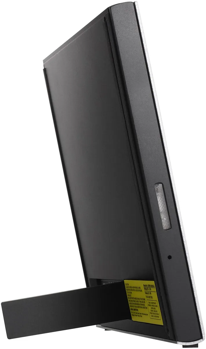 Привід оптичний ASUS зовнішній USB 2.0 срібний Slim  DVD CD записувач