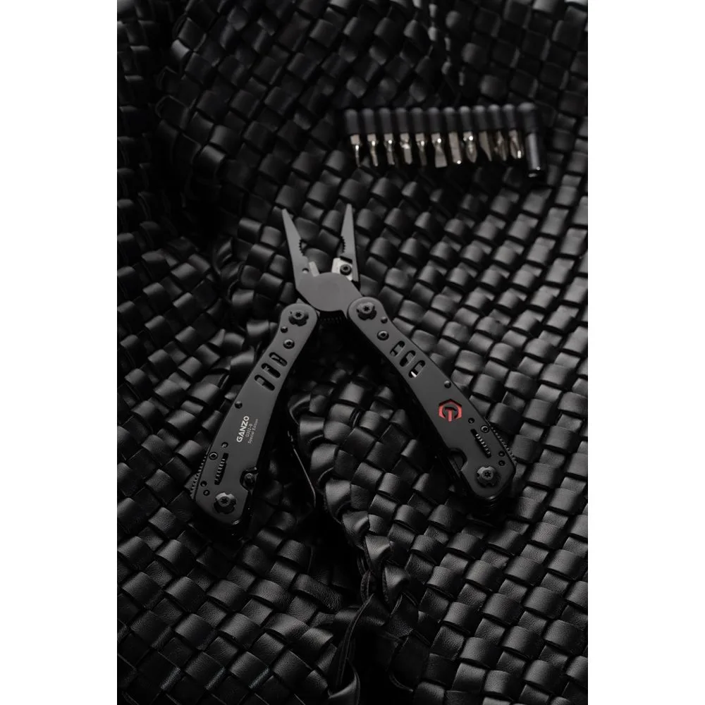 Мультитул Ganzo 440C 105х50х20 мм Чорний