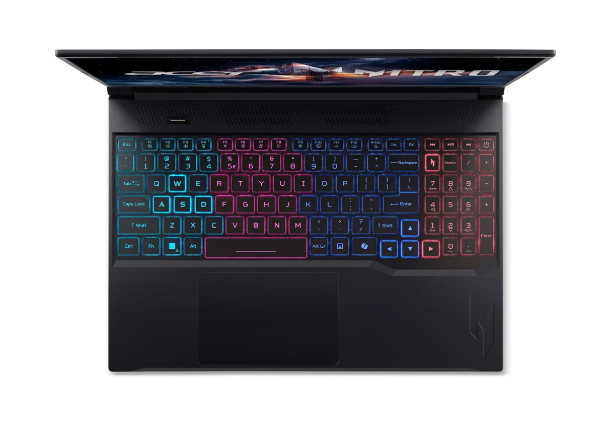 Ноутбук Acer Nitro V 16S ANV16S-41 16" WUXGA IPS, AMD R5-240, 16GB, F1TB, NVD5060-8, Lin, чорний