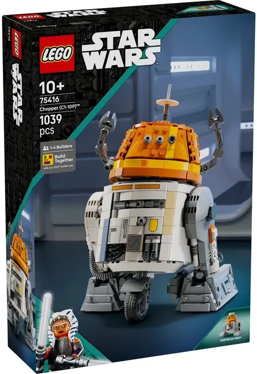 Конструктор LEGO Star Wars дроїд-астромеханік Чоппер різнокольоровий 10+