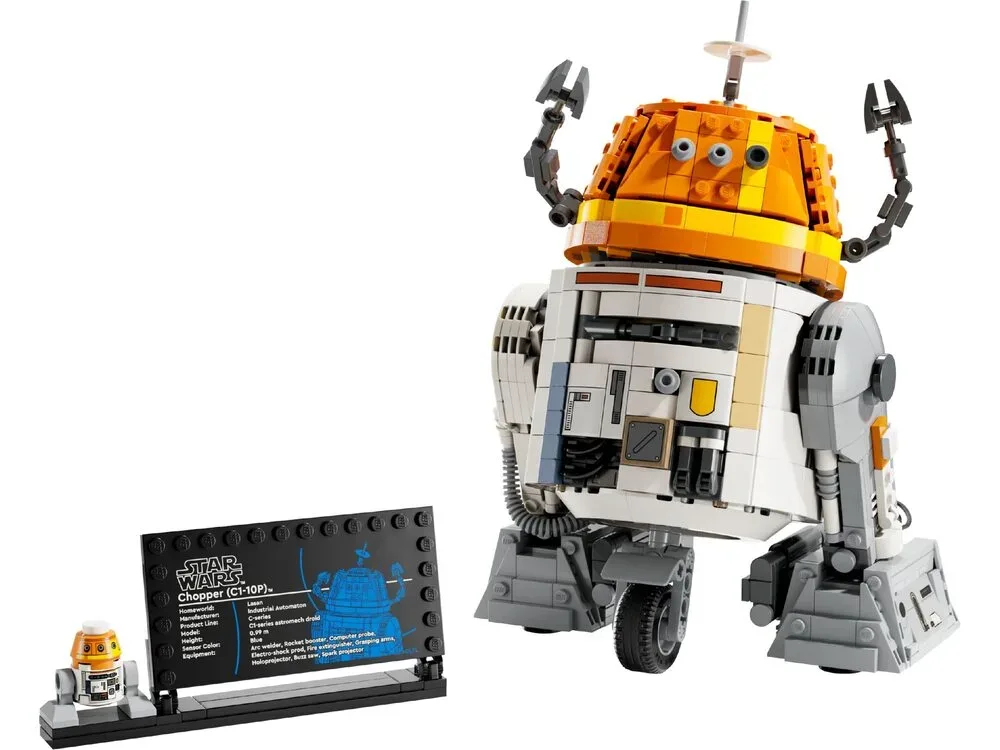 Конструктор LEGO Star Wars дроїд-астромеханік Чоппер різнокольоровий 10+