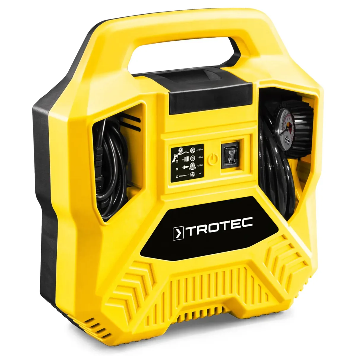 Компресор Trotec електричний 180 л/хв жовтий 220 В безмасляний переносний