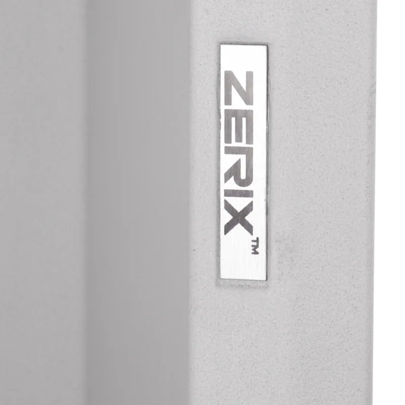 Мийка кухонна Zerix гранітна 780х495 мм біла матова з крилом для посуду