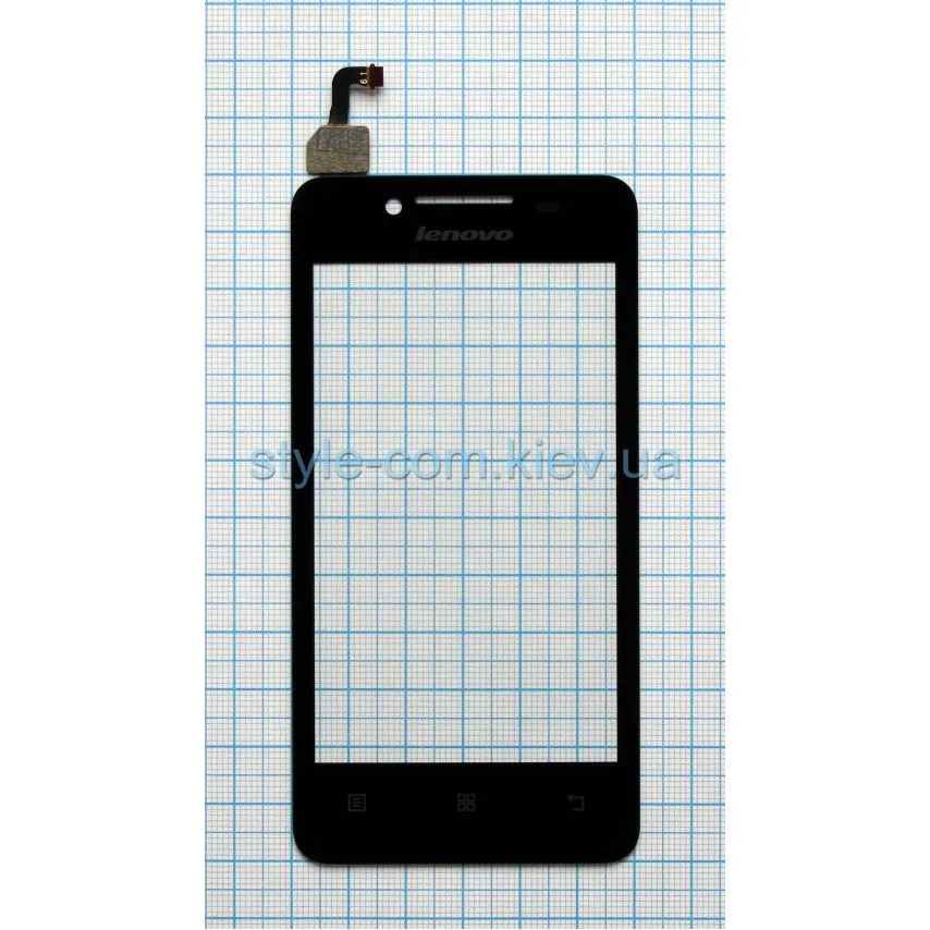 Тачскрін Lenovo High Quality чорний 4,5 дюйма