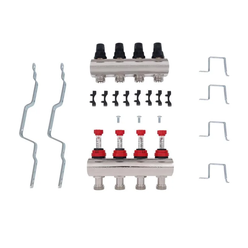 Коллектор Thermo Alliance Forte 1" 4 выхода латунь 50 мм