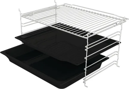 Електрична духова шафа Gorenje 77 л чорна гідролізне очищення